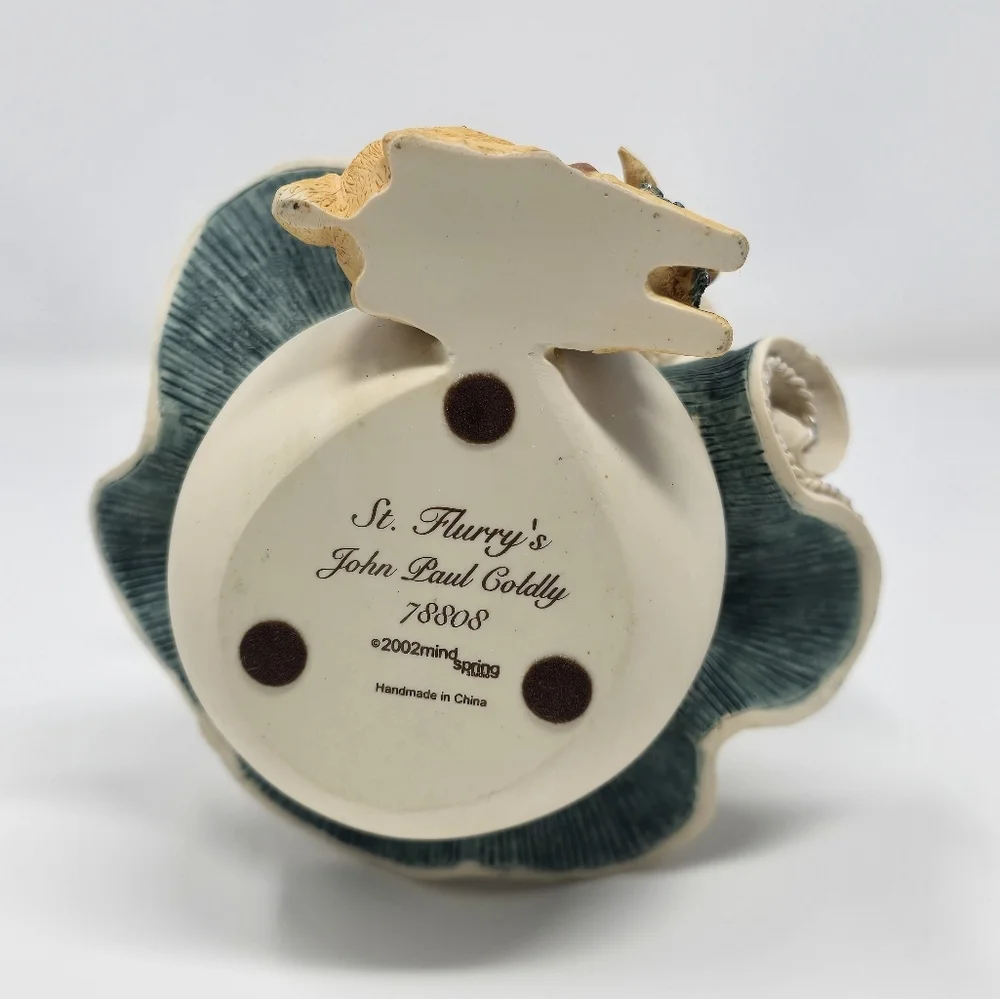 Vintage Snowman 'St. Flurry's John Paul Goldly